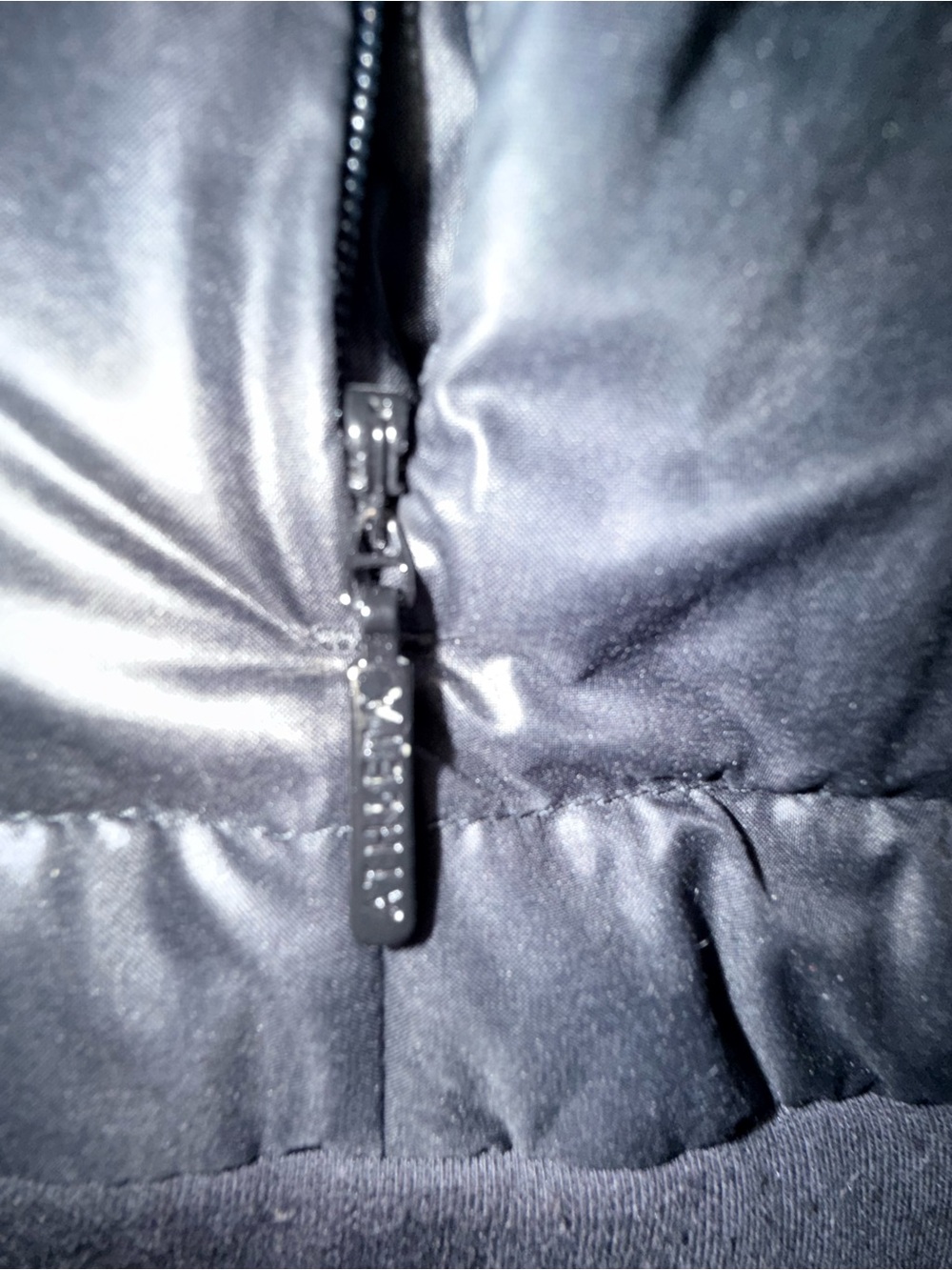 Athleta Down to Town Goose Feather Sweatshirt Jacket Sz. SMALL #0075 - Picture 3 of 7